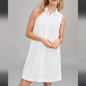 Garnet Hill Linen Shirtdress